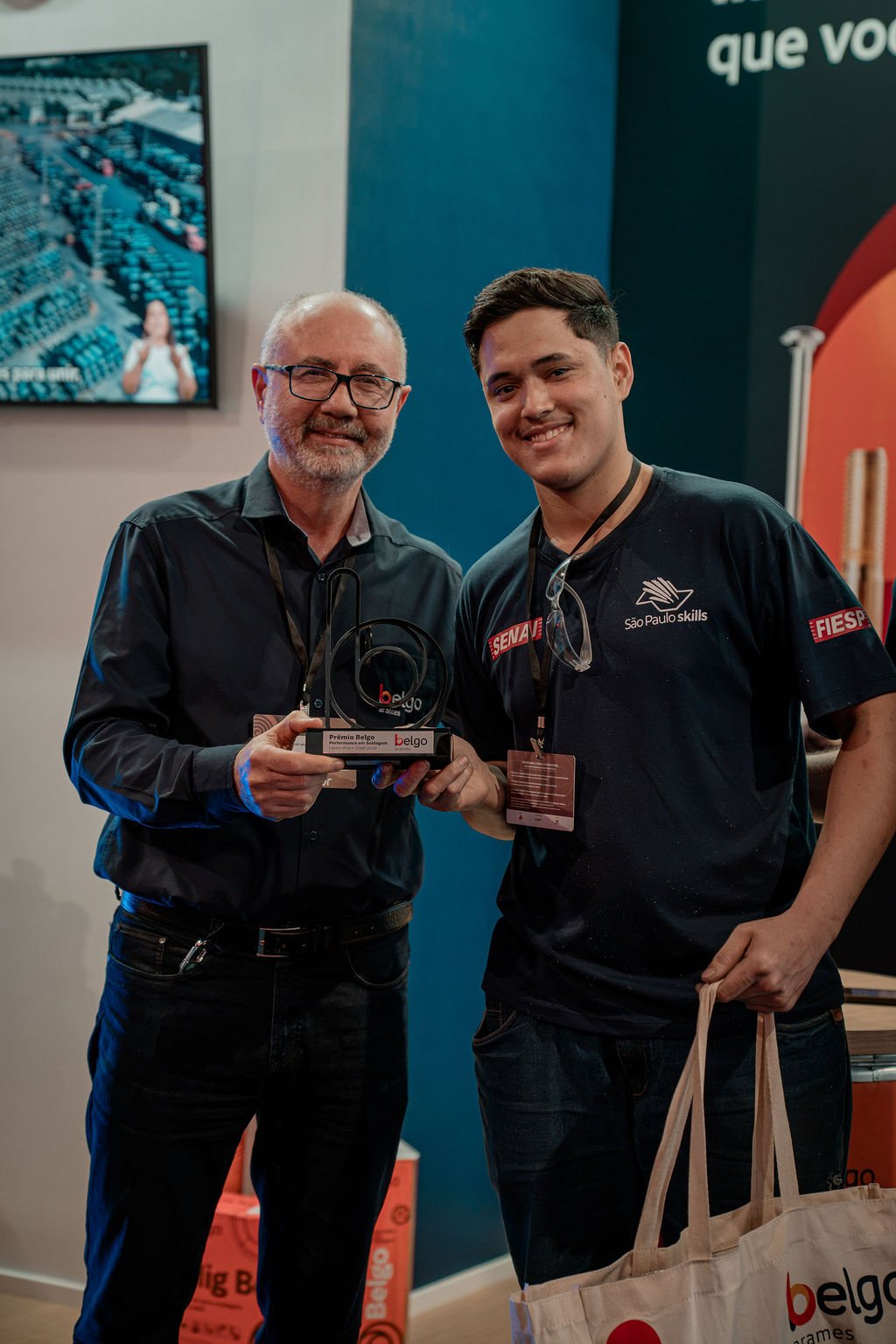 Premiação do Campeonato de Soldagem SENAI-SP
